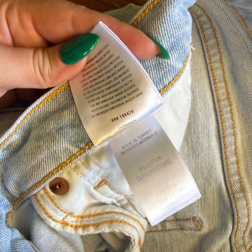 Citizens Of Humanity Charlotte Cropped High Rise Straight Jeans - Picture 8 of 13